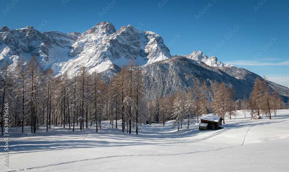 Fototapeta premium Fairytale in Dolomites