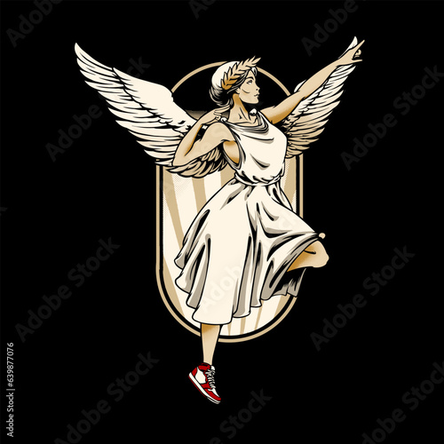 angel with wings