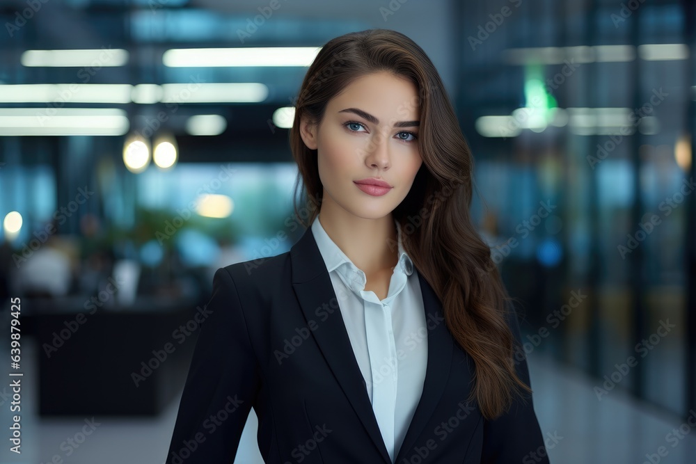 Beautiful businesswoman in the office Beautiful businesswoman in the office