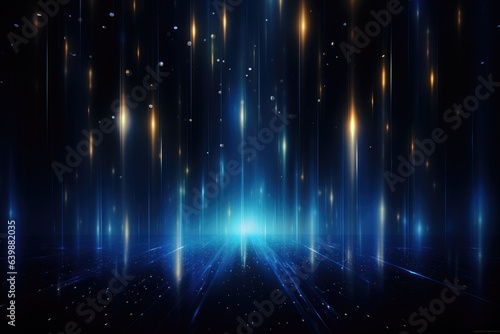 Abstract futuristic technology background. light line design Generative AI