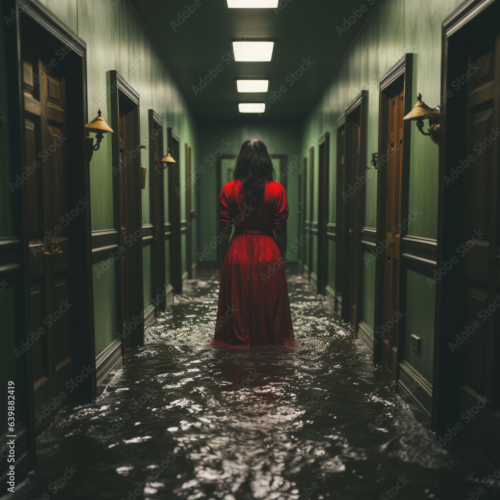 AI generated illustrations of horror themes AI generated illustrations of horror themes
