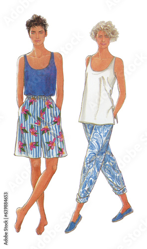 Summer Fashionable Women