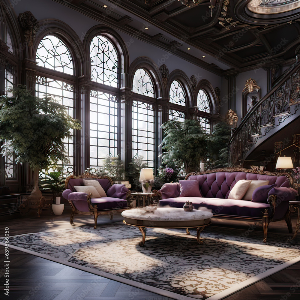 Obraz premium interior of a luxury home