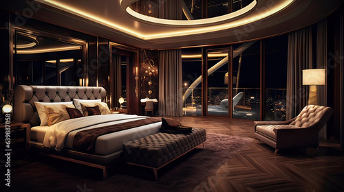 luxury hotel room