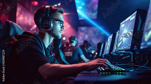 Esports Competition with Online Gaming Tournament