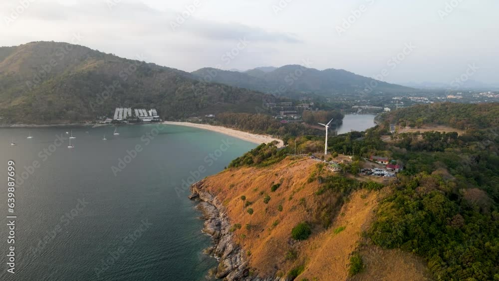 Viewpoint, windmill Phuket, most important tourist travel trip relax vacation summer. Popular beach sunset viewpoint tourism in holiday of tropical island. Landscape island Viewpoint, windmill Phuket, most important tourist travel trip relax vacation summer. Popular beach sunset viewpoint tourism in holiday of tropical island. Landscape island