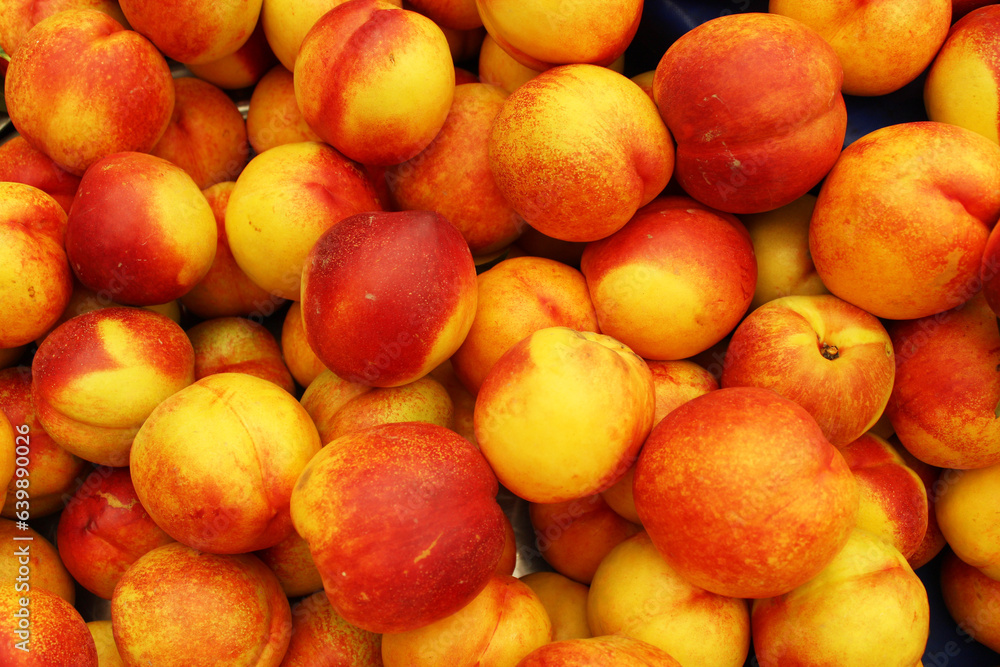background of ripe fresh nectarine background of ripe fresh nectarine