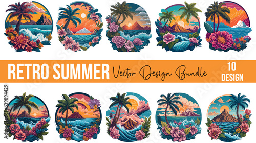 Summer Vector Design Bundle