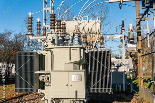 Electric power stations, power plant
