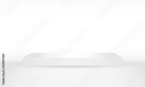 Wallpaper Mural abstract white black gradient background cylinder pedestal podium with pastel in semi square backdrop. Abstract vector rendering geometric platform. Product display presentation. Minimal scene. Torontodigital.ca