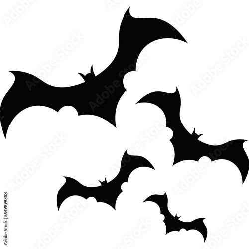 Halloween Bat Silhouette