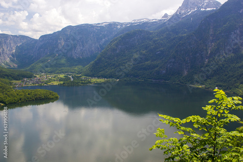 amazing Alpine lakes, Hallstatt Lake, Austria photo