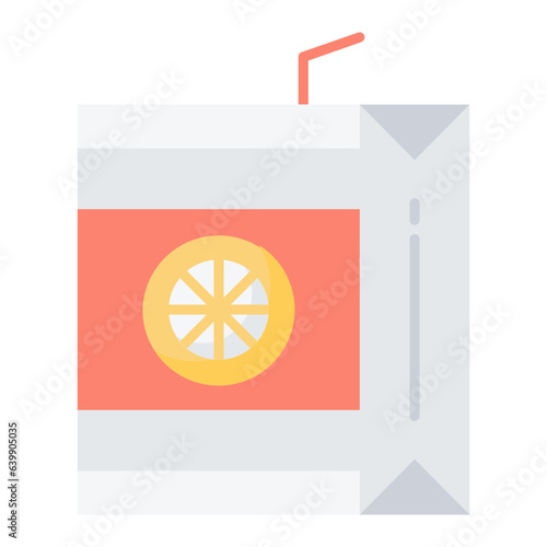 Juice Flat Icon
