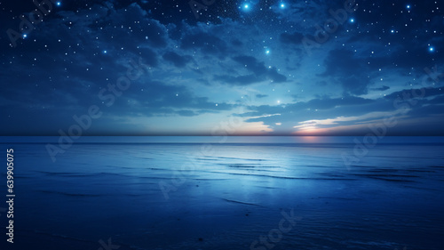 night sky and sea © mech