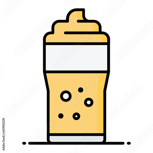 Frappe Line Color Icon
