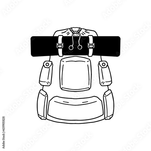 Camping Backpack Icon