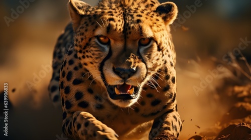 portrait of a cheetah © 1_0r3
