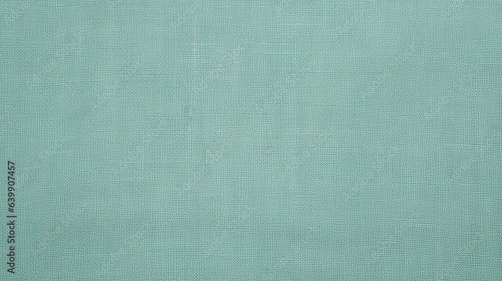 Fototapeta premium Slightly Rustic Light Turquoise Cotton Fabric for a Fresh and Casual Look