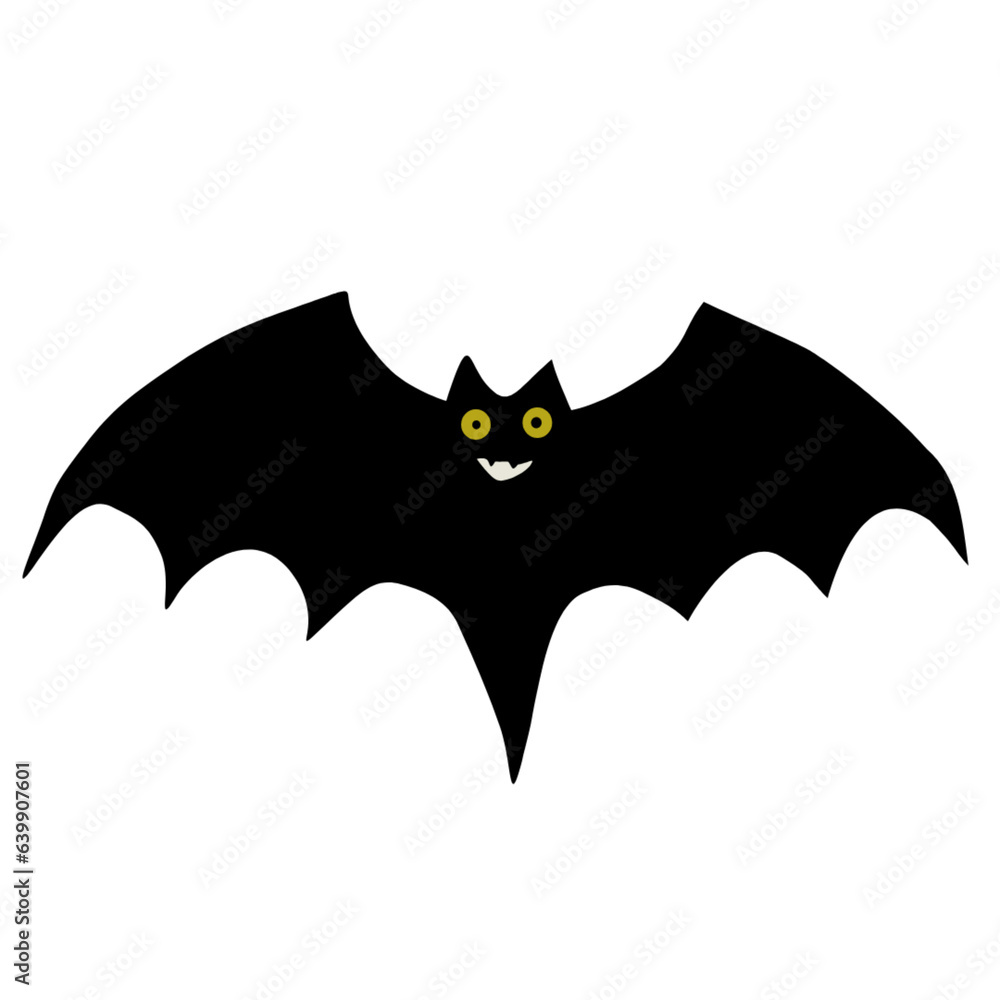 halloween pumpkin bat