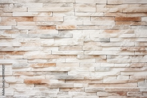 Cream and beige brown brick wall concrete or stone texture