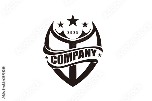 Minimalist Trusted Seller Stamp Icon Logo Design