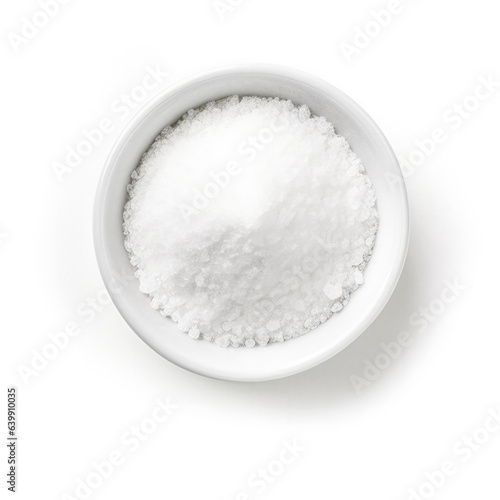 Aspartame isolated on white background top view 