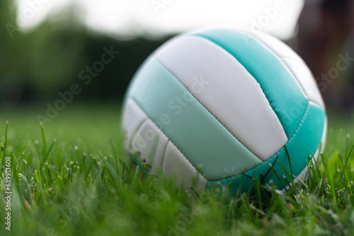 ball on the grass