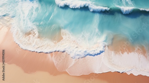 wave, beach, summer, sand, sea, ocean, travel, nature, lagoon, paradise. background picture is wave of ocean beach. color of sea is navy and green blue. when wave impact at sand born of bubble so much