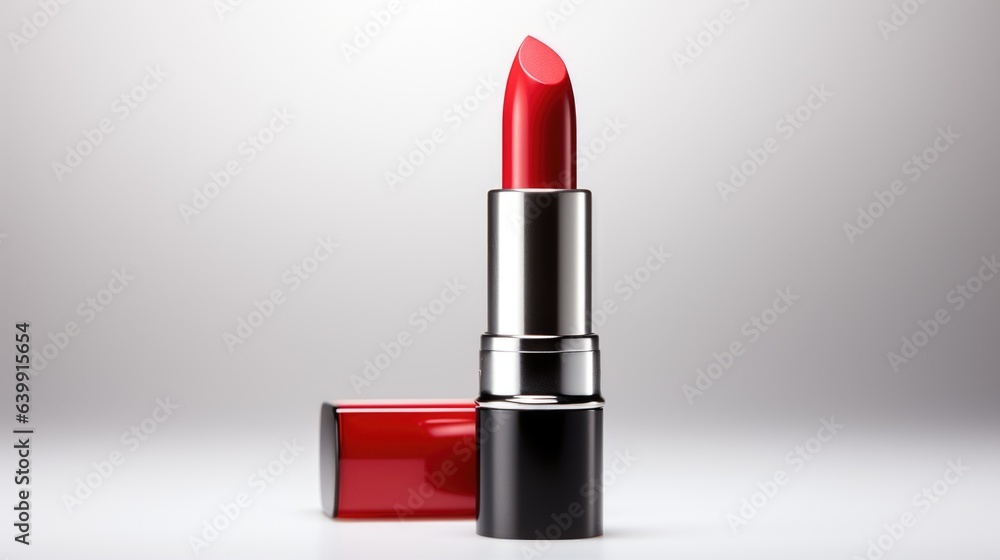 red lipstick isolated on white background red lipstick isolated on white background