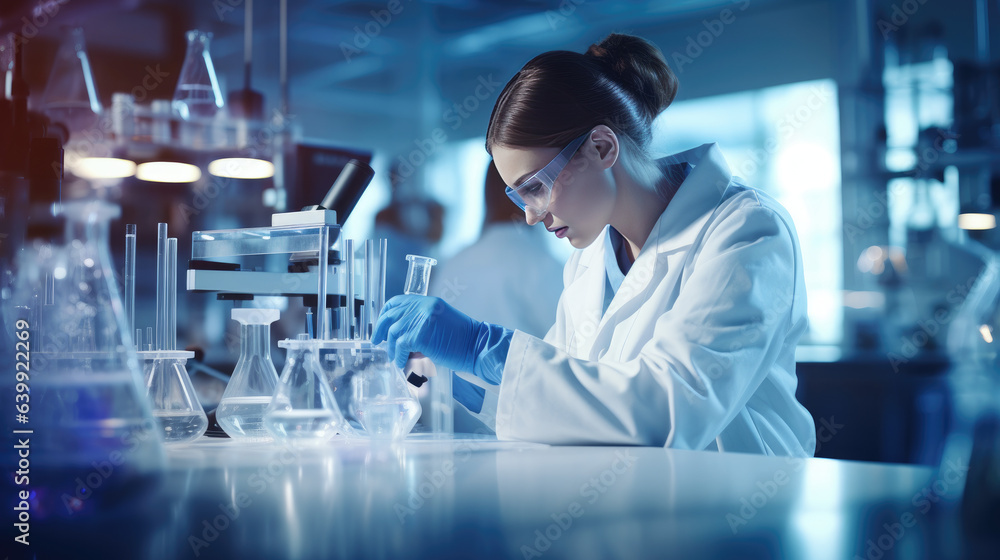 professional health care researchers working in life of medical science laboratory, technology of medicine chemistry lap experiment for hospital professional health care researchers working in life of medical science laboratory, technology of medicine chemistry lap experiment for hospital