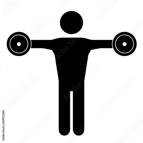 Dumbble Exercise Icon