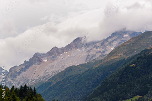 beautiful view of the mountains, panorama, nature