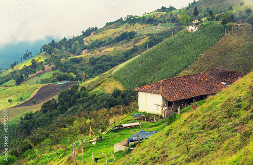 Rural landscapes in Colombia