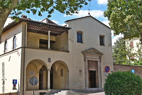 Obraz na plátně Sansepolcro, Chiesa di santa Maria delle Grazie - Arezzo