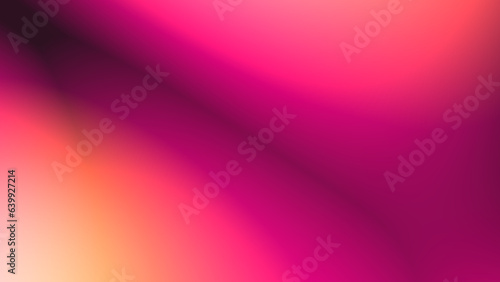 Barbie pink fuchsia orange abstract radiance gradient background. Glowing neon bright backdrop for poster, cover, web header, website banner, landing page design, copy space. Vibrant colors wallpaper