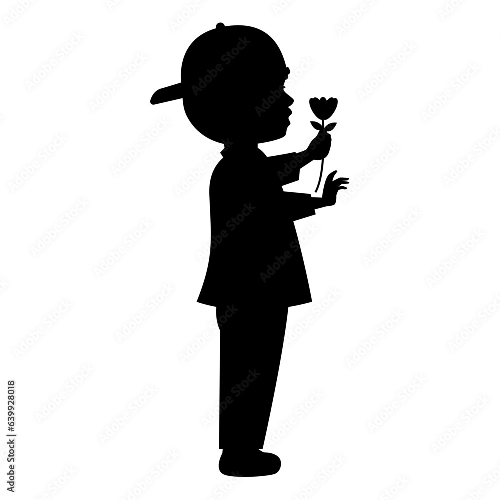 little boy silhouette illustration little boy silhouette illustration