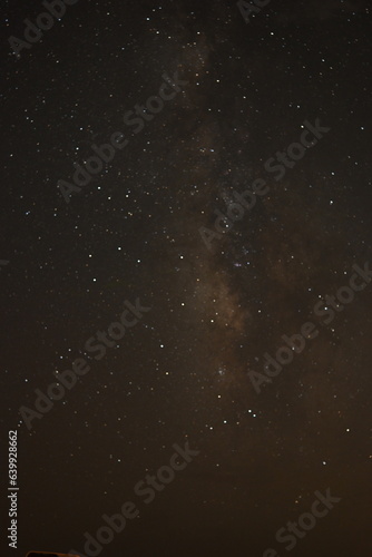 Milky way on Wadi Rum Desert