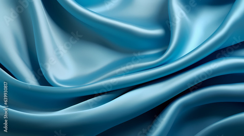 Wallpaper Mural Light blue silk satin background. Beautiful soft folds on the smooth surface of the fabric  Torontodigital.ca