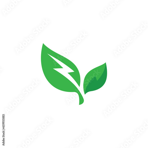 Leaf Icon - Vector Stock Illustration