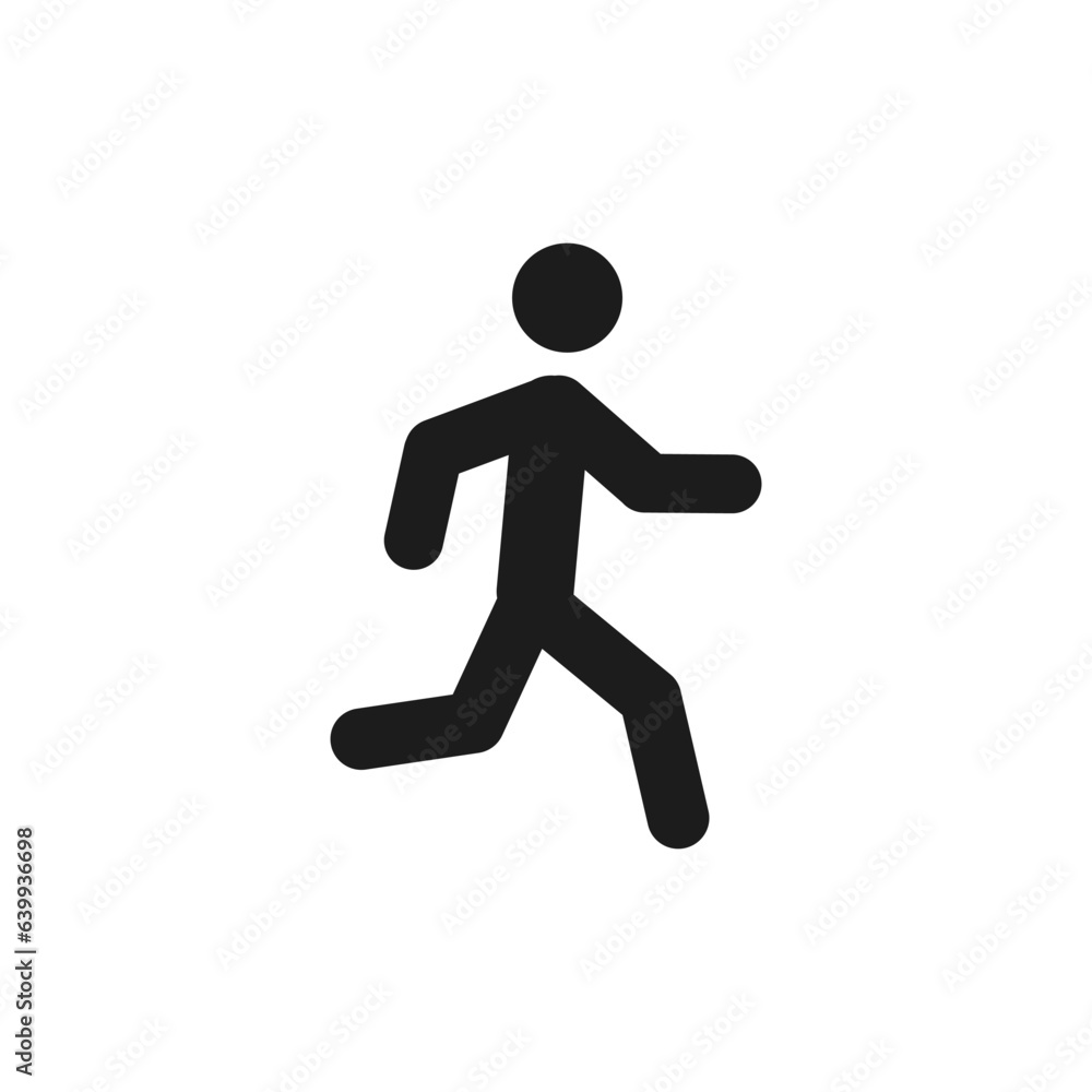 single icon sport fitness. solid glyph style icon