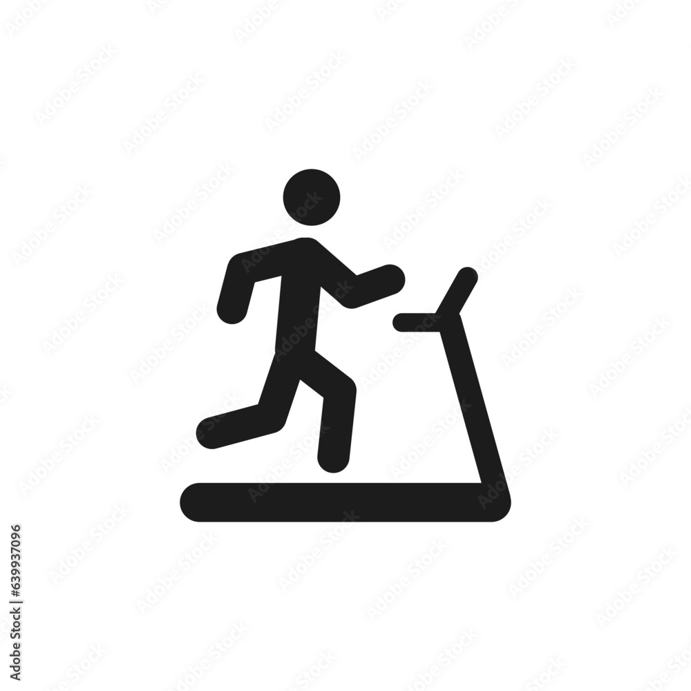 single icon sport fitness. solid glyph style icon