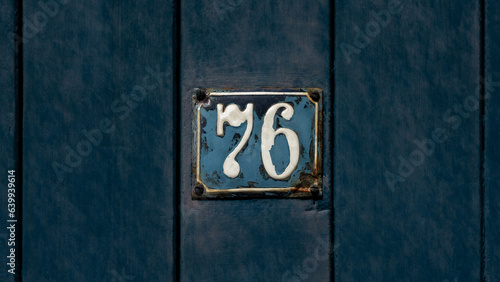 Hausnummer 76