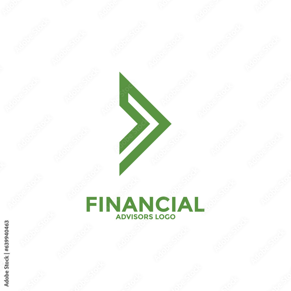 Creative Financial and investment Logo vector, Modern Finance Advisors logo design template Creative Financial and investment Logo vector, Modern Finance Advisors logo design template