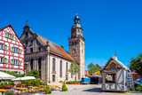 Sankt Laurentius Kirche, Altstadt, Altdorf bei Nürnberg, Bayern, Deutschland 