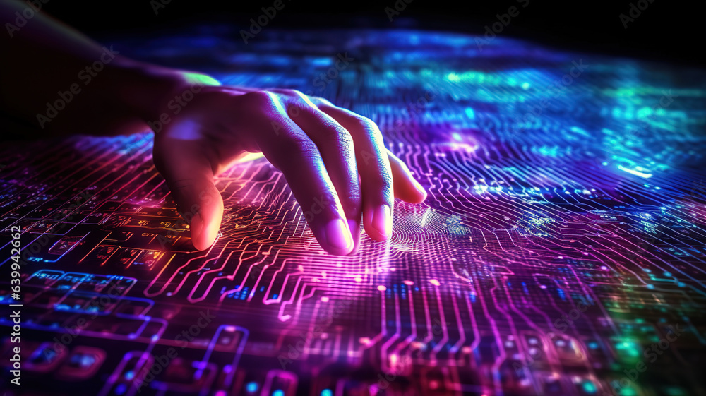 Cyber security, Internet security online. Generative Ai Cyber security, Internet security online. Generative Ai