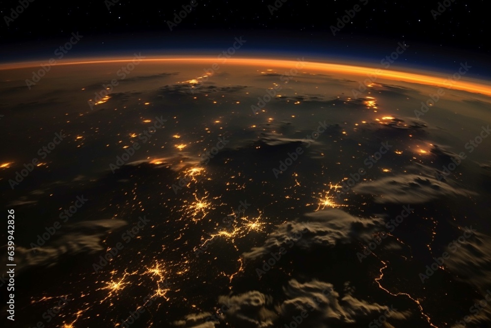 Obraz premium Earth from space