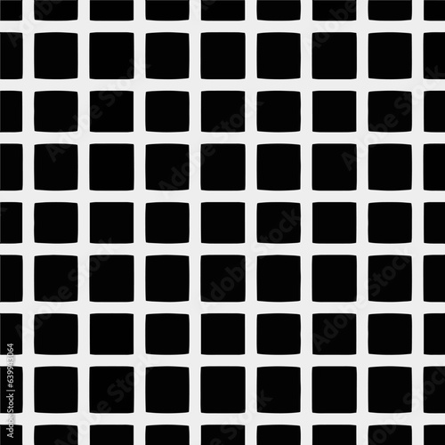 White background with black pattern. Seamless texture for fashion, textile design,  on wall paper, wrapping paper, fabrics and home decor. Simple repeat pattern.

