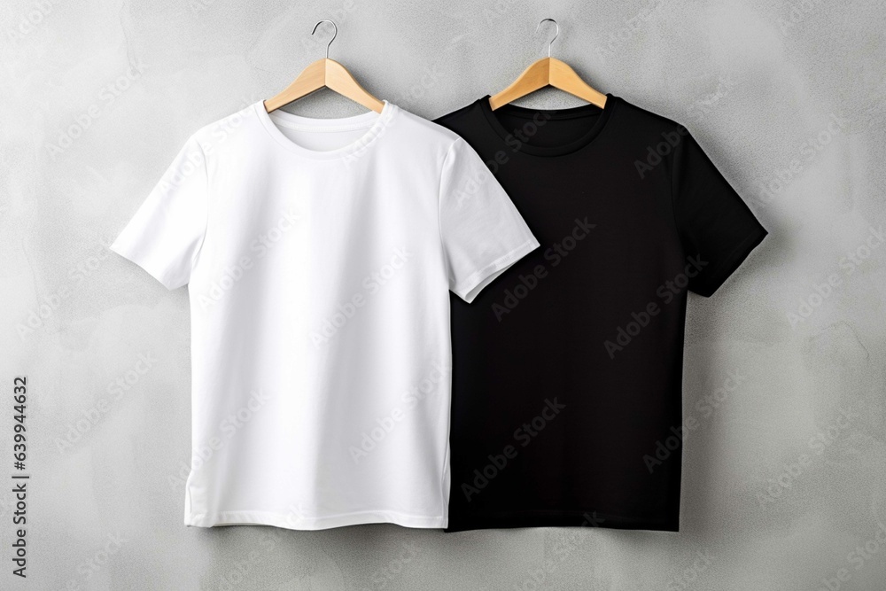 White and black t shirt White and black t shirt