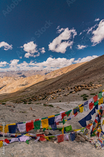 tibetan prayer flags (ID: 639946612)