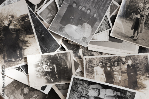 Amateur film post-war photos